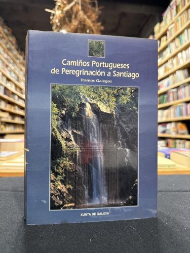 Portada do libro de Camiños portugueses de peregrinación a Santiago
