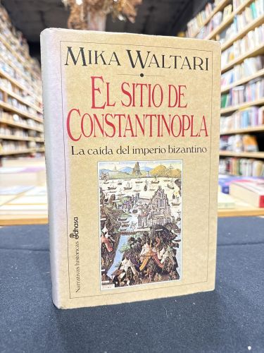 Portada do libro de El sitio de Constantinopla