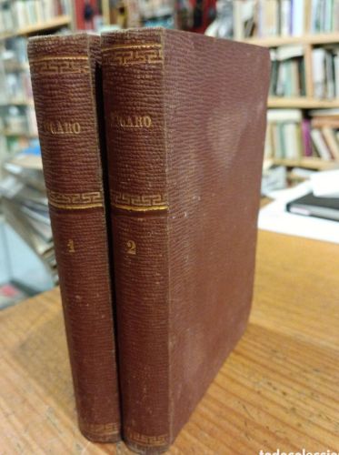 Portada del libro de Fígaro, 1833-36. Colección de artículos dramáticos, literarios, políticos y de costumbres