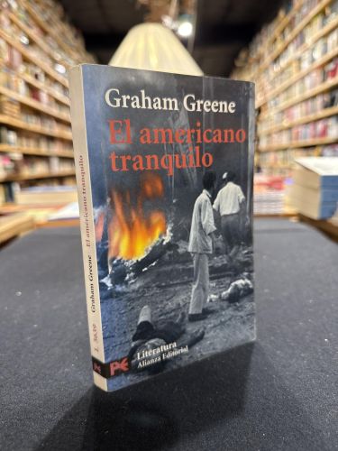 Portada do libro de El americano tranquilo
