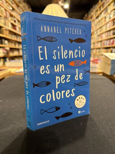 Portada do libro de El silencio es un pez de colores