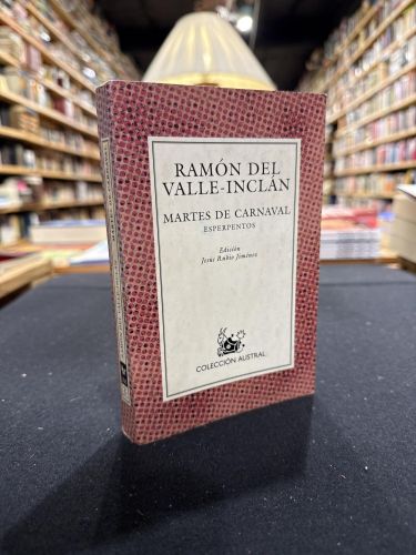 Portada del libro de Martes de carnaval