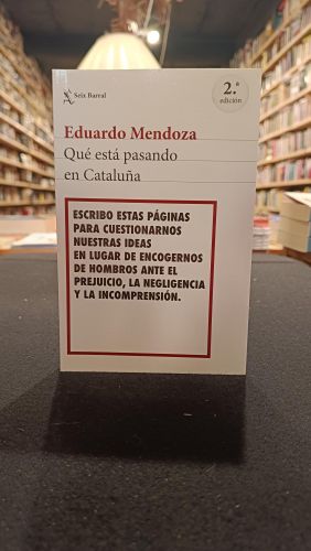 Portada del libro de Qué está pasando en Cataluña
