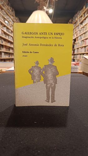Portada del libro de Gallegos ante un espejo