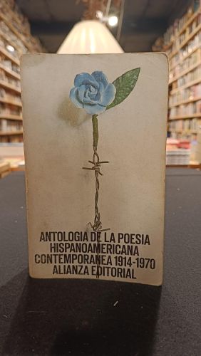 Portada del libro de Antología de la poesía hispanoamericana contemporánea 1914-1970