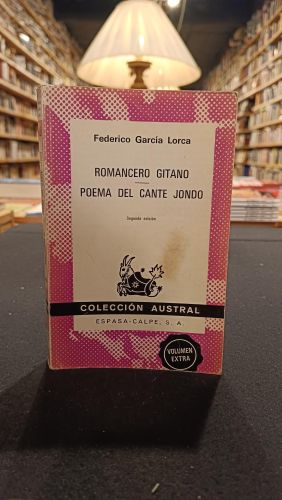 Portada del libro de Romancer gitano. Poema del Cante Jondo