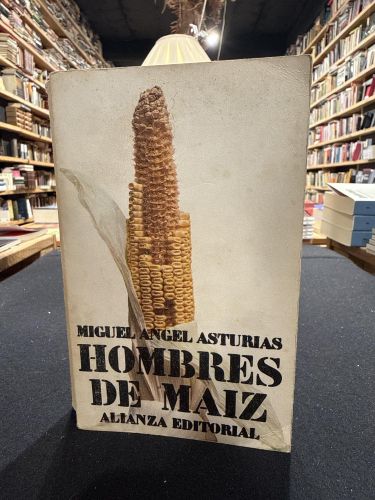 Portada del libro de Hombres de maiz