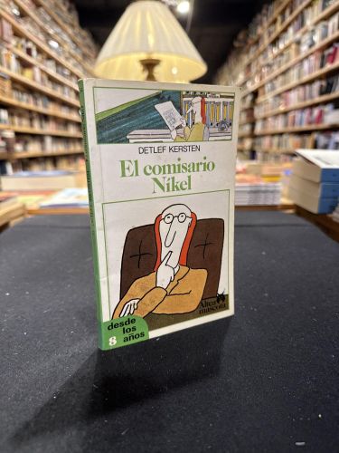 Portada do libro de El comisario Nikel