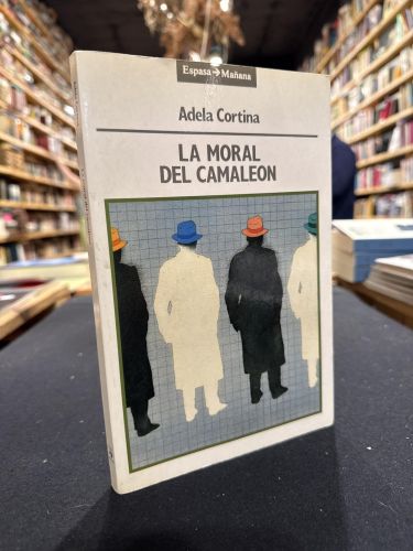 Portada do libro de La moral del camaleón