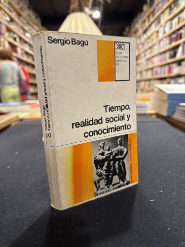 Portada do libro de Tiempo, realidad social y conocimiento