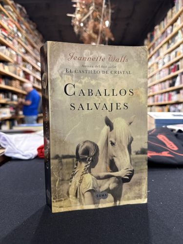Portada do libro de Caballos salvajes
