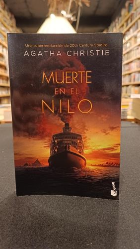 Portada del libro de Muerte en el Nilo
