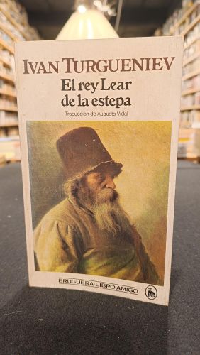 Portada del libro de El Rey Lear de la estepa