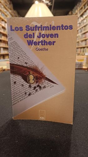 Portada del libro de Los sufrimientos de joven Werther