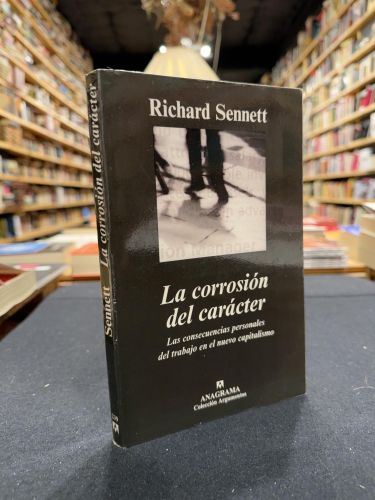 Portada del libro de La corrosión del carácter