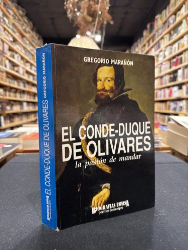 Portada do libro de El conde-duque de Olivares