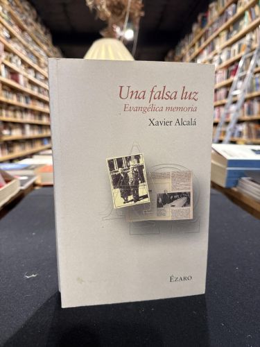 Portada do libro de FALSA LUZ,UNA