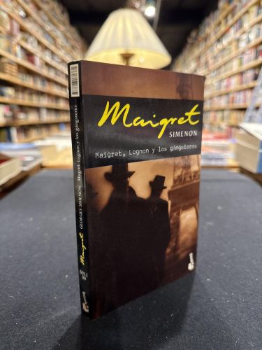 Portada do libro de Maigret, Lognon y los gángsteres