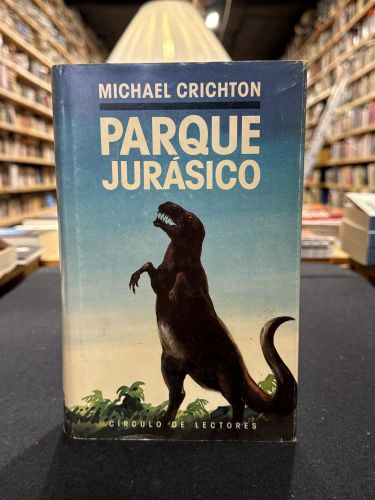 Portada do libro de Parque Jurásico