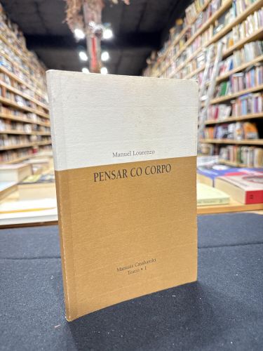 Portada do libro de Pensar co corpo