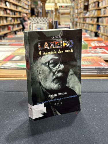 Portada del libro de Laxeiro, a invención dun mundo