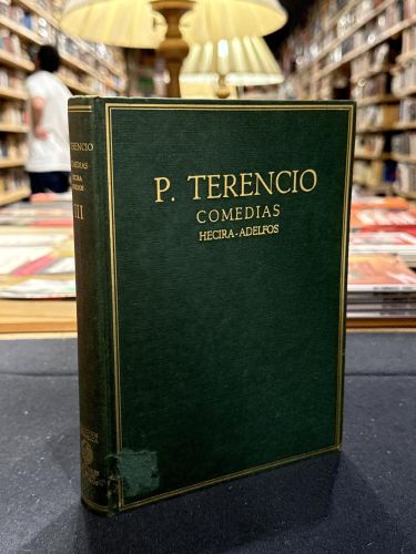 Portada del libro de HECIRA-ADELFOS. Comedias. Tomo III