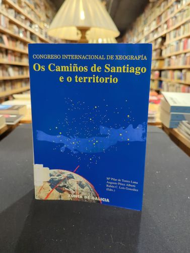Portada do libro de Os camiños de Santiago e o territorio
