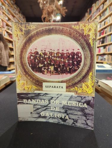 Portada do libro de Bandas de música de Galicia