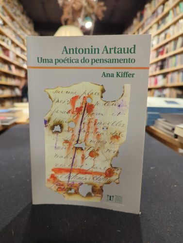 Portada do libro de Antonin Artaud. Uma poética do pensamento