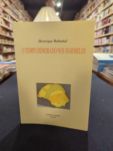 Portada del libro de O tempo demorado nos marmelos