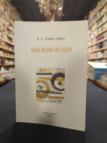 Portada del libro de Alba plena do alén