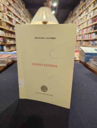 Portada do libro de Ensayo general