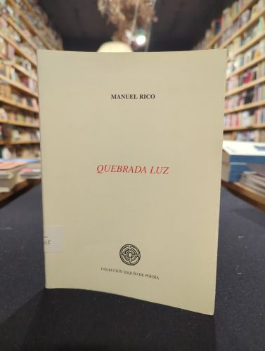 Portada do libro de QUEBRADA LUZ