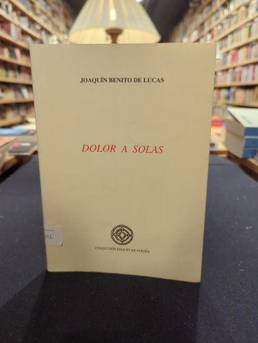 Portada do libro de DOLOR A SOLAS