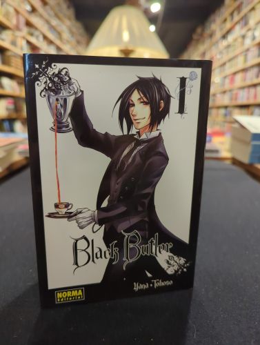 Portada do libro de Black Butler 1