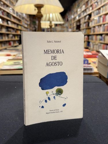 Portada del libro de Memoria de agosto