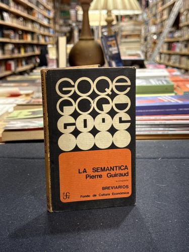 Portada do libro de La semántica