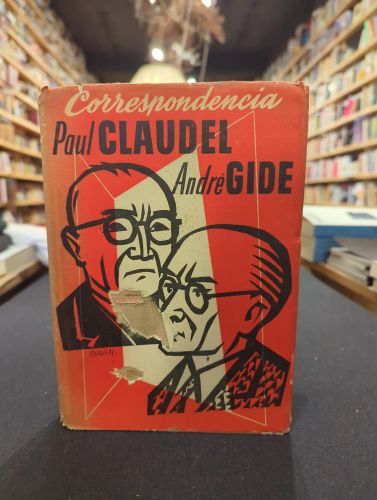 Portada do libro de Correspondencia Paul Claudel Andre Gide