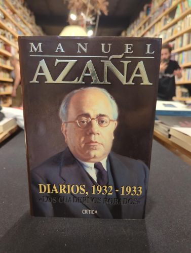 Portada do libro de Diarios, 1932-1933. Los cuadernos robados