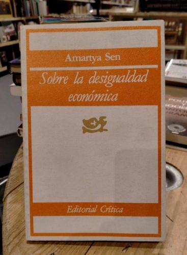 Portada do libro de Amartya Sen - Sobre la desigualdad económica