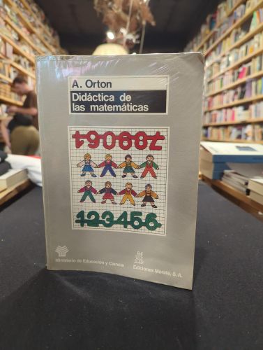 Portada do libro de Didáctica de las matemáticas