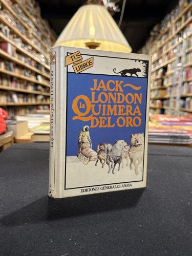 Portada do libro de La quimera del oro