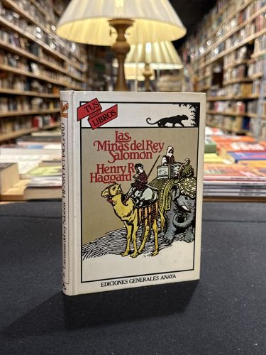 Portada do libro de Las minas del rey Salomón