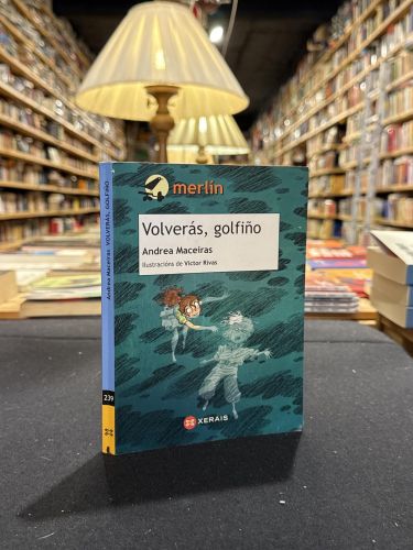 Portada do libro de Volverás, golfiño