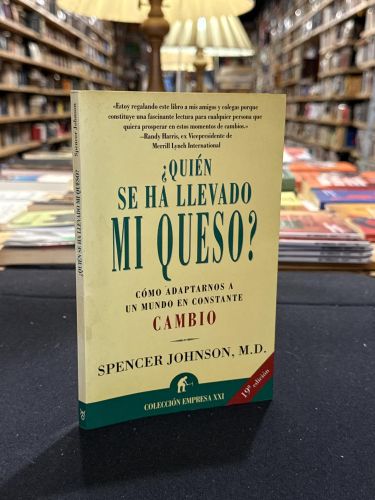 Portada do libro de ¿Quién se ha llevado mi queso?