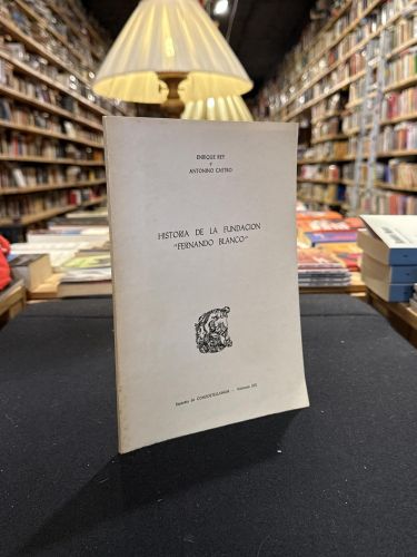 Portada do libro de Historia de la fundación 