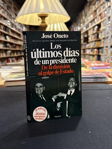 Portada do libro de Los últimos días de un presidente