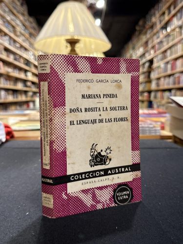 Portada del libro de Mariana Pineda. Doña Rosita la soltera o El lenguaje de las flores
