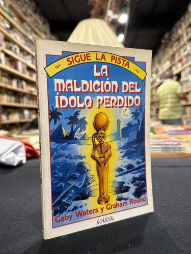 Portada del libro de La maldición del ídolo perdido