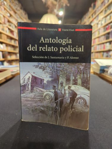 Portada do libro de ANTOLOGIA DEL RELATO POLICIAL N/C